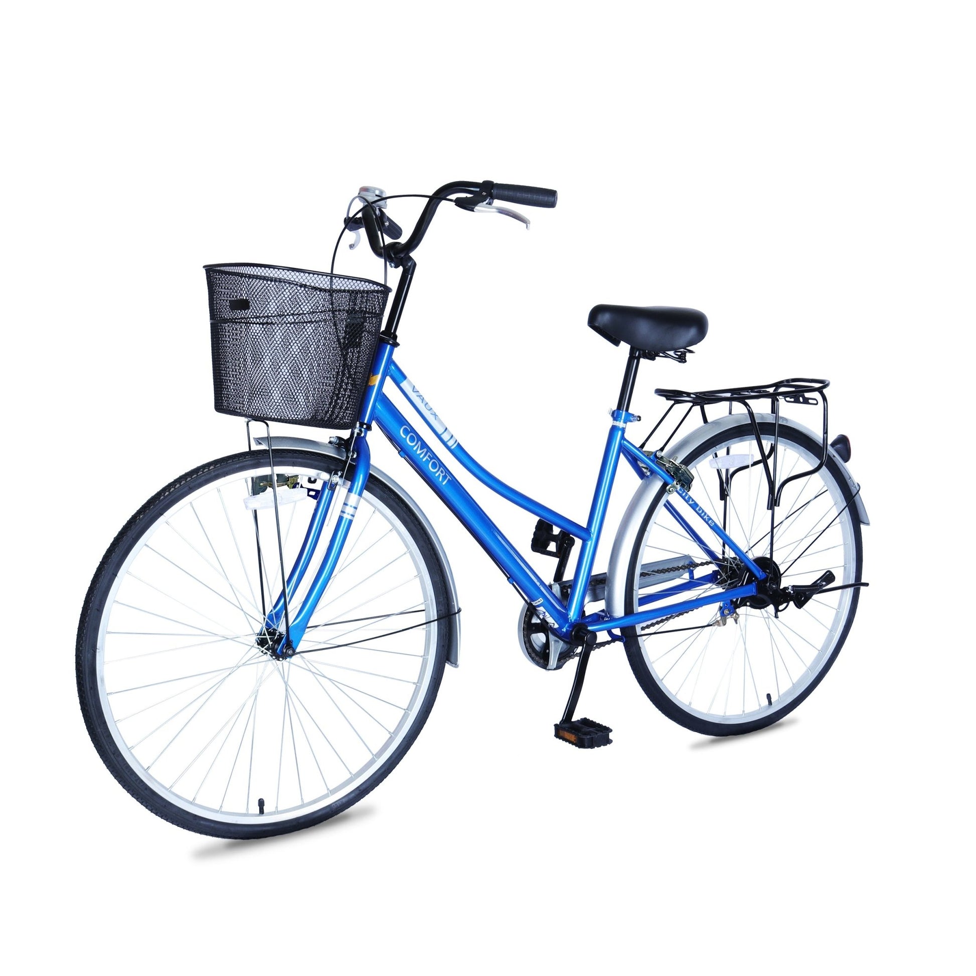 VAUX Comfort City Bike 26" 6 Speed - Blue - Marah Kids