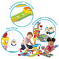 VTech Toot Drivers Airport, Car Tracks for Kids with Lights and Sounds, Musical Toy, Suitable for Boys & Girls 12 Months, 2, 3, 4 + Years, English Version - Marah Kids