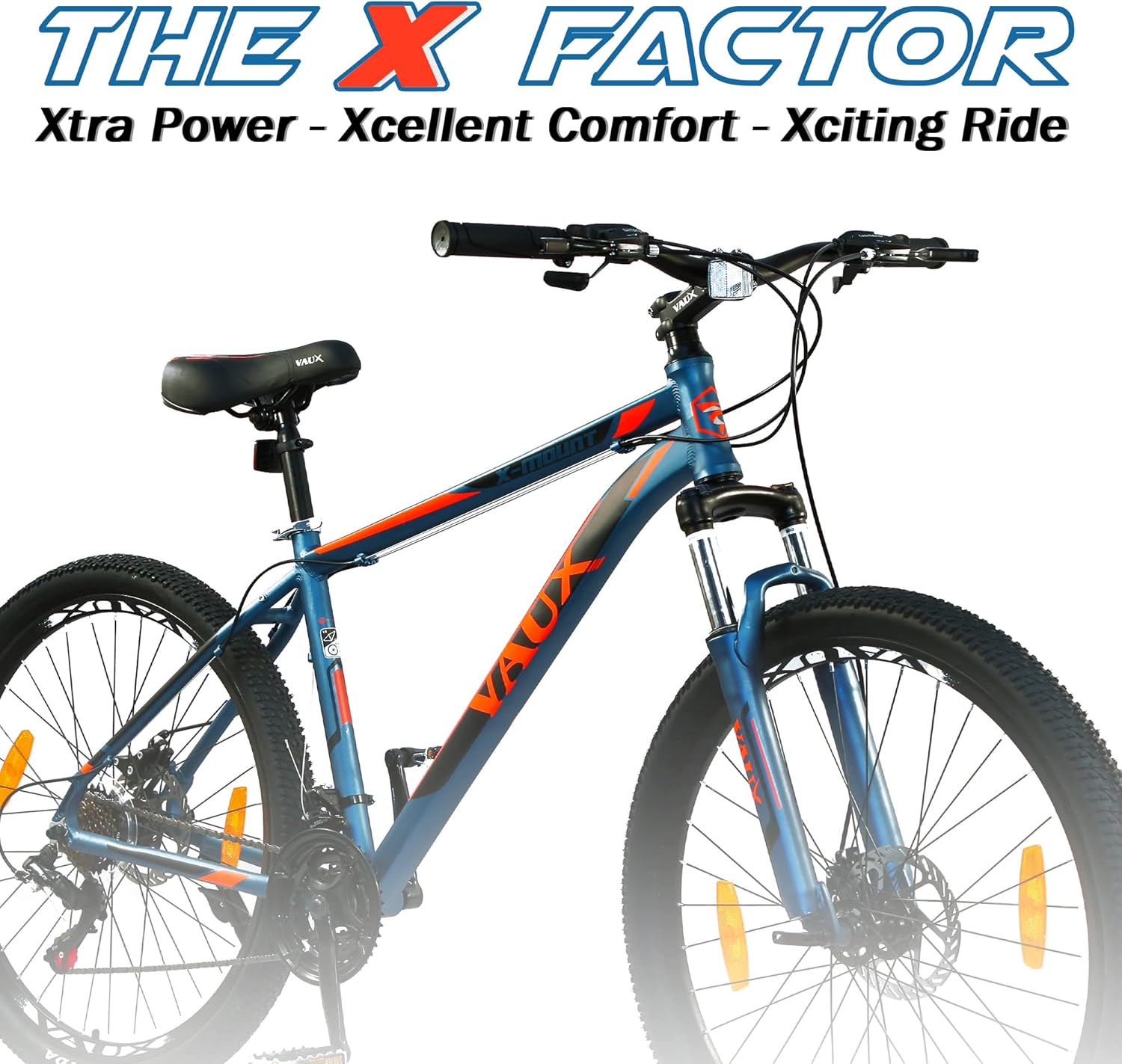 VAUX X - Mount 27.5" Mountain Bike - Blue - Marah Kids