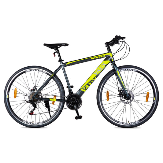 VAUX Swifter Hybrid Road Bike 700C - Grey - Marah Kids