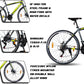 VAUX Swifter Hybrid Road Bike 700C - Grey - Marah Kids