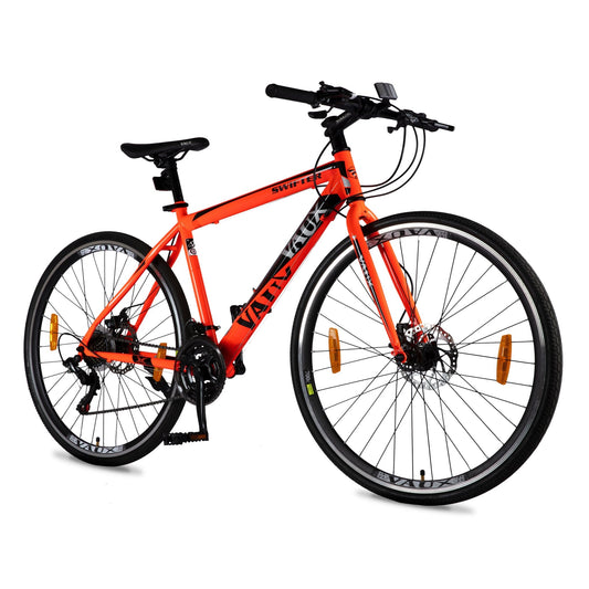 VAUX Swifter Hybrid Road Bike 700C - Orange - Marah Kids