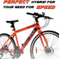 VAUX Swifter Hybrid Road Bike 700C - Orange - Marah Kids