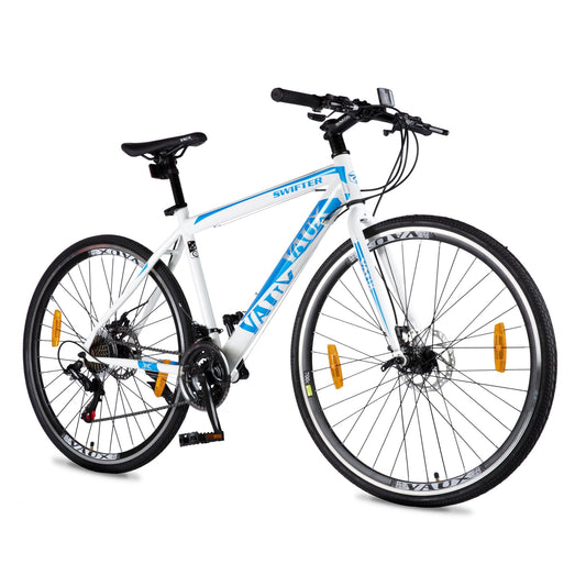 VAUX Swifter Hybrid Road Bike 700C - White - Marah Kids