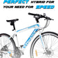 VAUX Swifter Hybrid Road Bike 700C - White - Marah Kids