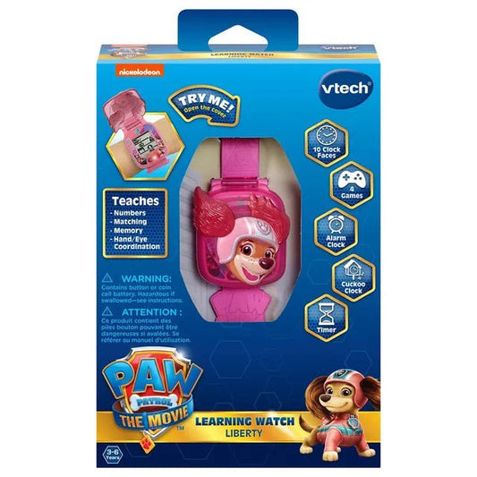 VTECH LICENSE Paw Patrol Movie Liberty Learning Watch - Marah Kids