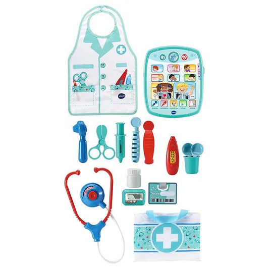 VTech - Smart Medical Kit | Doctor's Role Play Kit Toy for Kids | Educational Play Set, Promotes Role - Play | Suitable for Boys & Girls 2, 3, 4, 5 Years+ - Marah Kids
