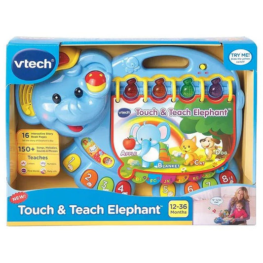 VTech Touch and Teach Elephant Book - Marah Kids