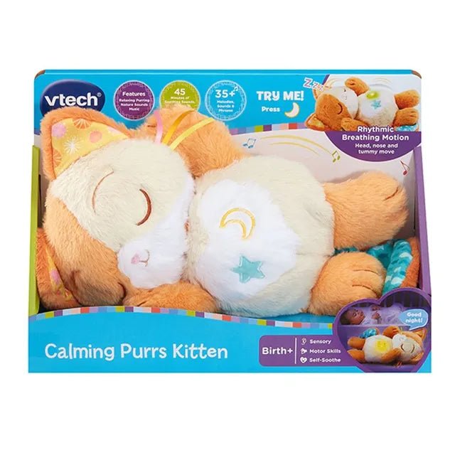 VTech Calming Purrs Kitten – Interactive Baby Toy (0M+) - Marah Kids