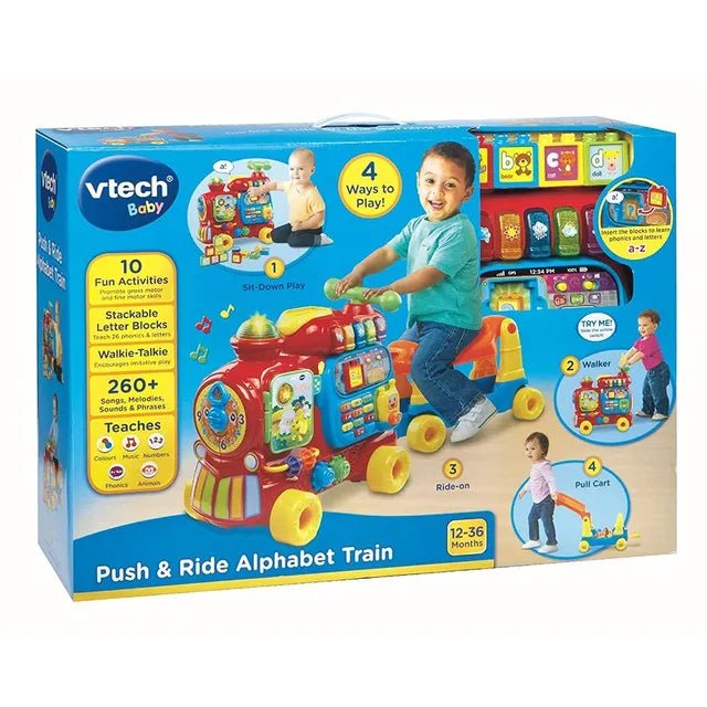 Vtech Push & Ride Alphabet Train - Marah Kids