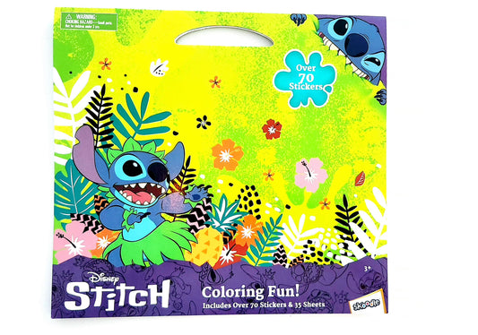 Disney Stitch Color & Activity Book