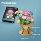 CUBIC FUNun 3D Puzzle Carnation Flower Bouquet 134pieces - Marah Kids