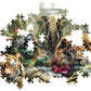 Clementoni Puzzle HQC Mystic Jungle+Poster 1000 - pieces - Marah Kids