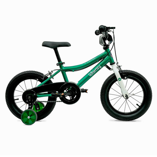 Whimsy Wheels Classic 14" Kids Bike - Green - Marah Kids
