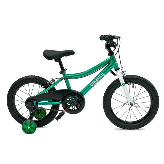 Whimsy Wheels Classic 16" Kids Bike - Green - Marah Kids