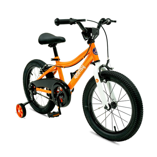 Whimsy Wheels Classic 16" Kids Bike - Orange - Marah Kids