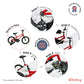 Whimsy Wheels Pro Aluminum 20" Kids Bike - Blue - Marah Kids