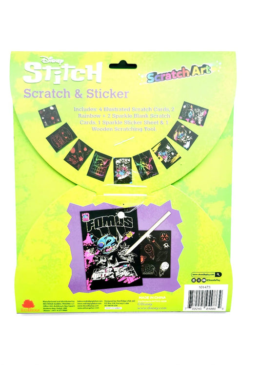 Disney Stitch Scratch Scribble