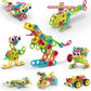 Picasso Magnetic Engineering Construction Building Set with Idea Book 250 - pieces - Marah Kids