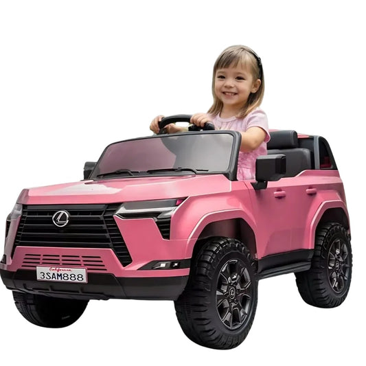 Lexus GX550 Kids Ride-On Car - Pink 12V