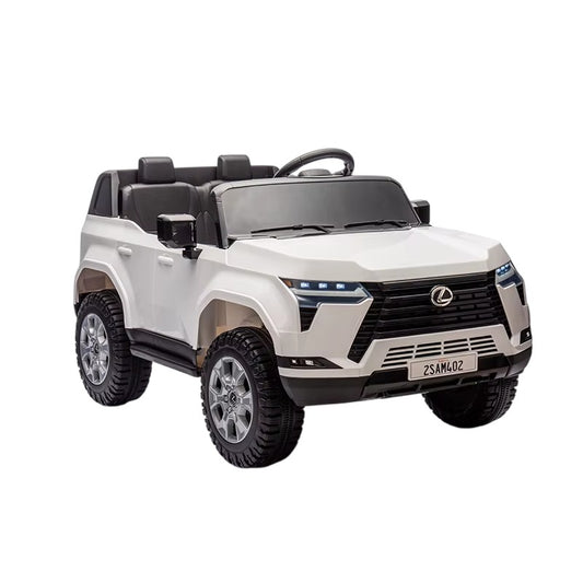 Lexus GX550 Kids Ride-On Car - White 12V