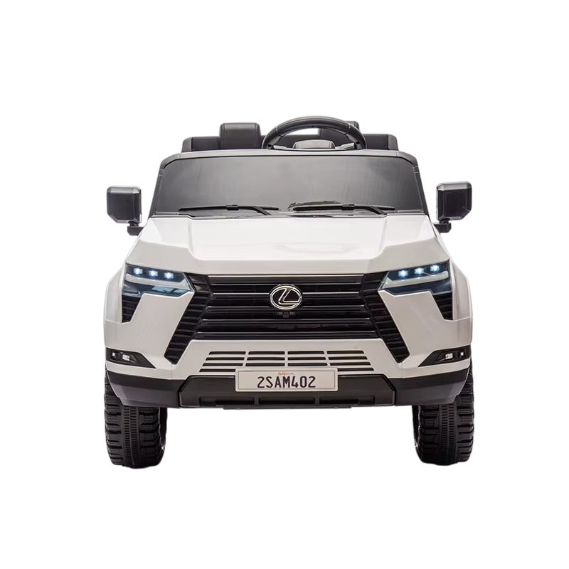 Lexus GX550 Kids Ride-On Car - White 12V