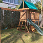 Mount Peak - Logan Swing Set & Playhouse with balcony - Marah Kids