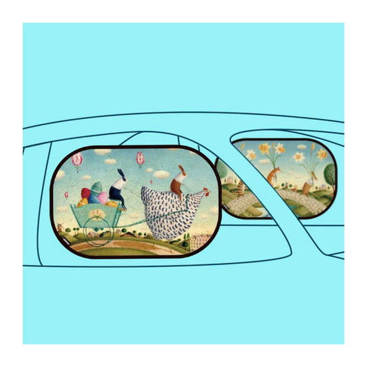 Window Shade For Kids - Adventure (Pack Of 2)