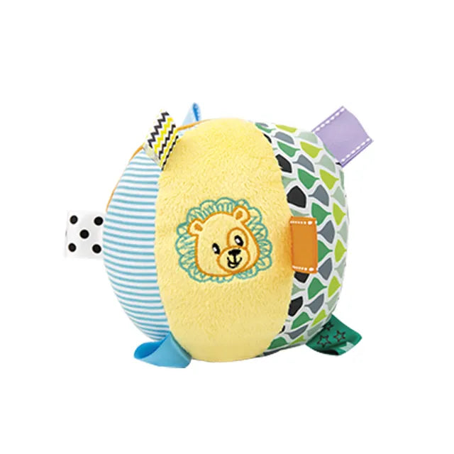 Winfun -Caesar The Lion Soft Rattle Ball