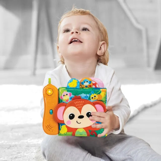 Winfun - Jungle Animals Sensory Book