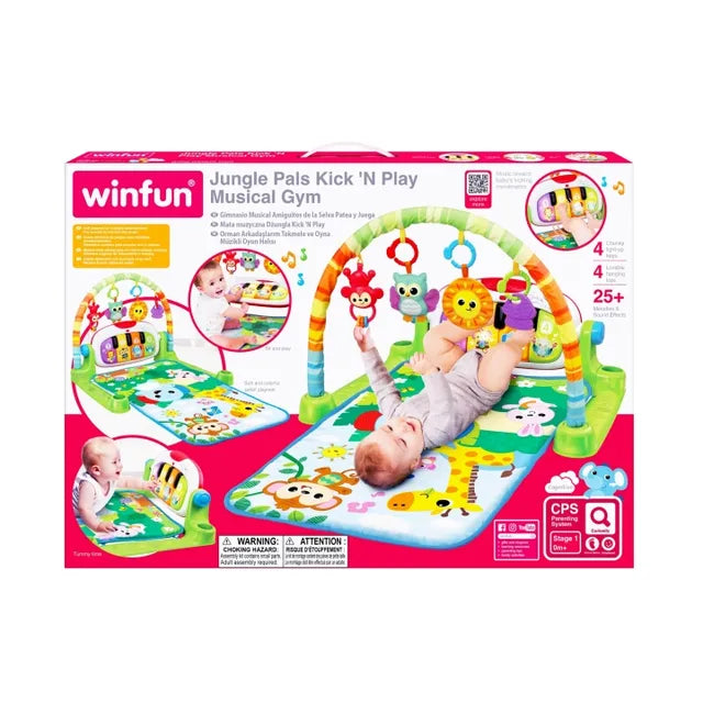 Winfun -Jungle Pals Kick'N Play Musical Gym