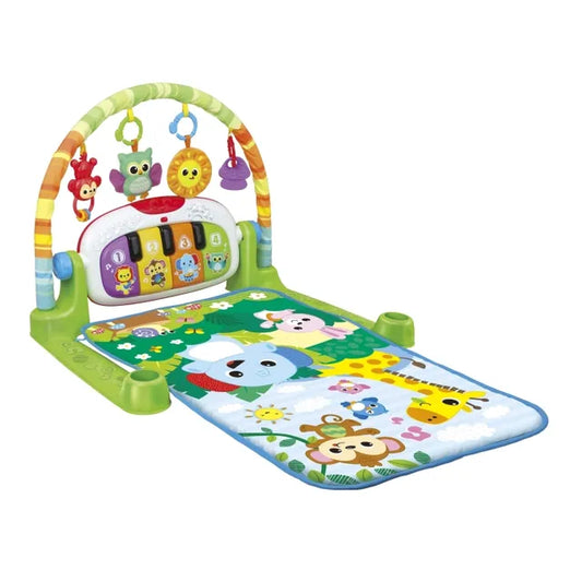 Winfun -Jungle Pals Kick 'N Play Musical Gym Deluxe