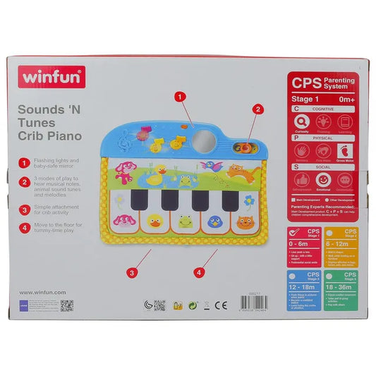 Winfun -Sounds’N Tunes Crib Piano
