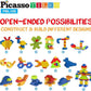 Picasso Magnetic Building Blocks 100 - pieces - Marah Kids