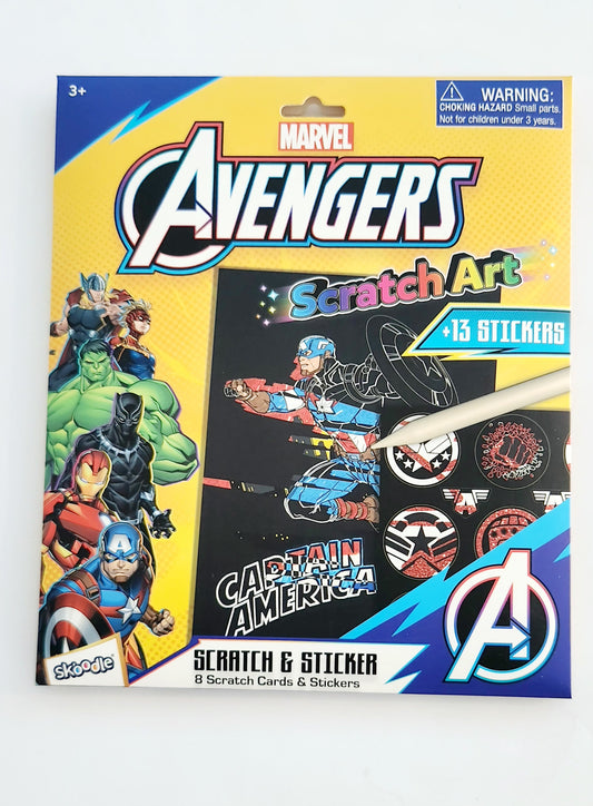 Disney Avenger Scratch Scribble