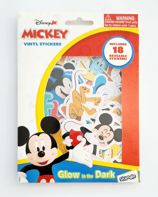 Disney Mickey Glow In The Dark Stickers