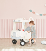 Lovely Baby Ride - on Bus Roof Car LBPY032 - WT for Kids - Marah Kids