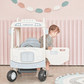 Lovely Baby Ride - on Bus Roof Car LBPY032 - WT for Kids - Marah Kids