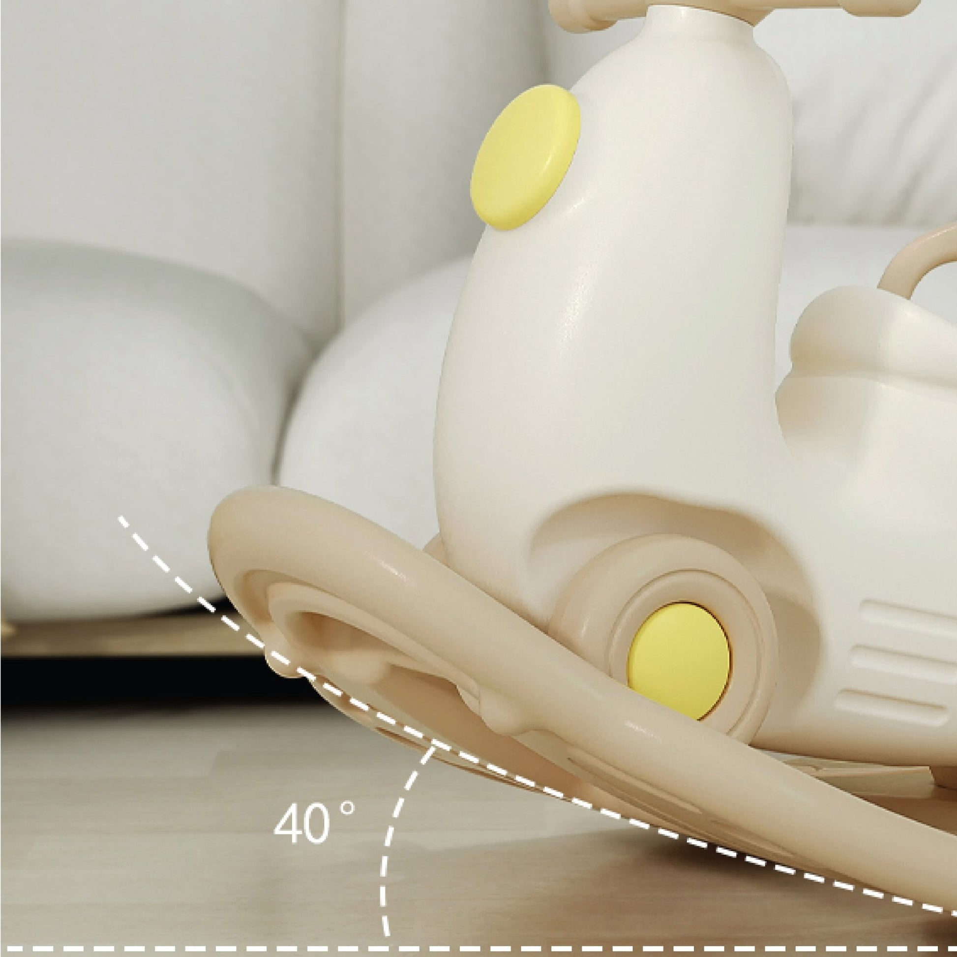 2 - in - 1 Trampoline Rocking Horse - Marah Kids
