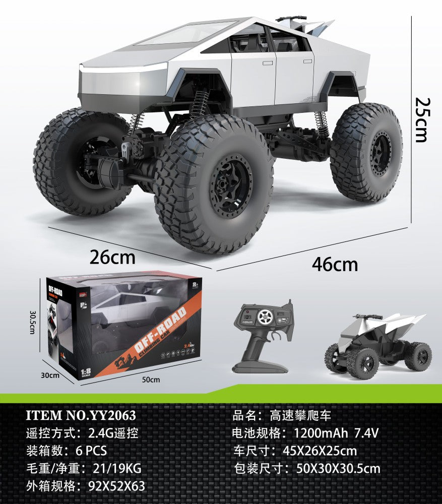1:8 2.4G R/C CLIMBING CAR