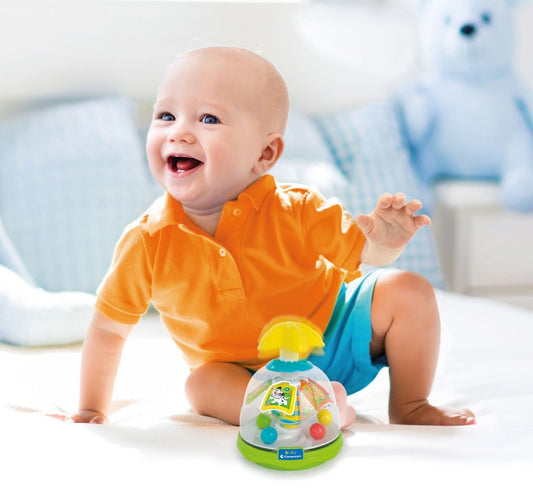 Clementoni Baby Happy Animals Spinning Top