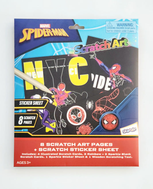 Disney Spider Man Scratch Scribble