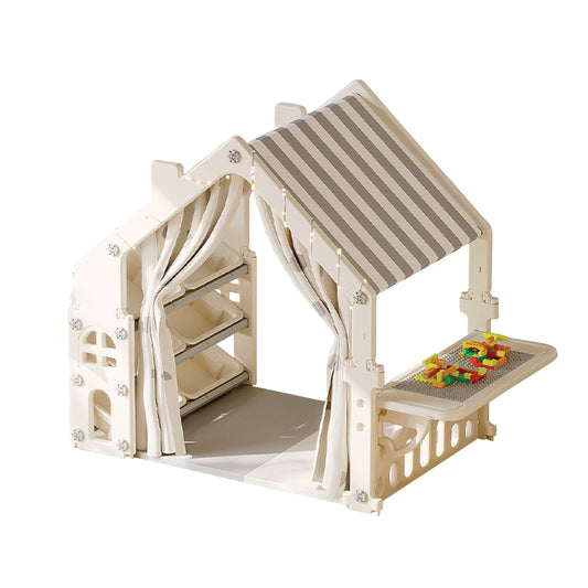 Kids Tent House w/ Storage & Table - Marah Kids