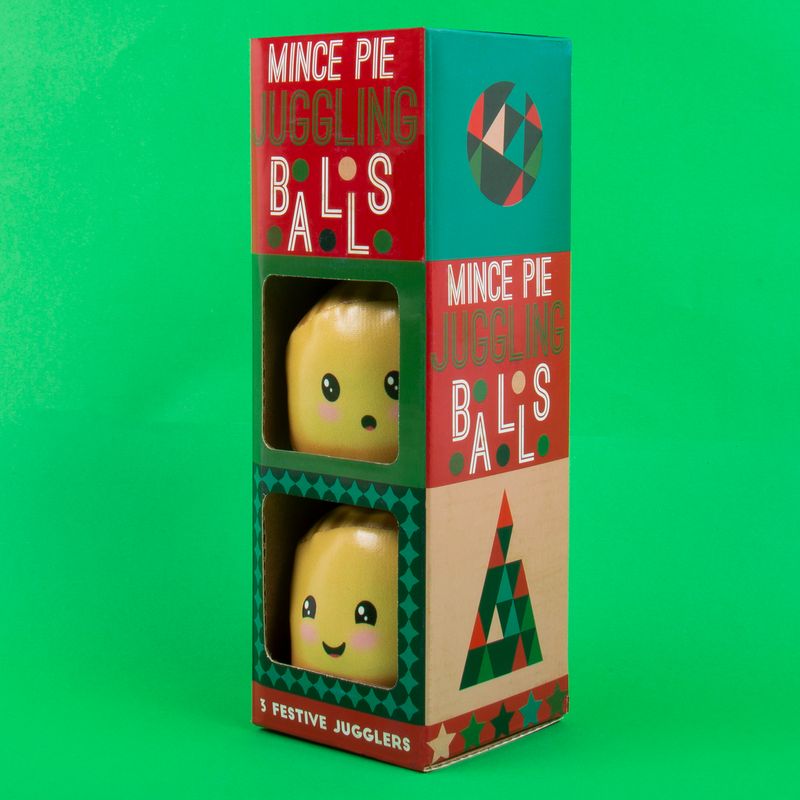 Fizz Creation Christmas Mince Pie Juggling Balls - Marah Kids