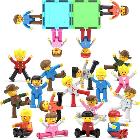 Picasso Magnetic Character Figures 16pieces - Marah Kids