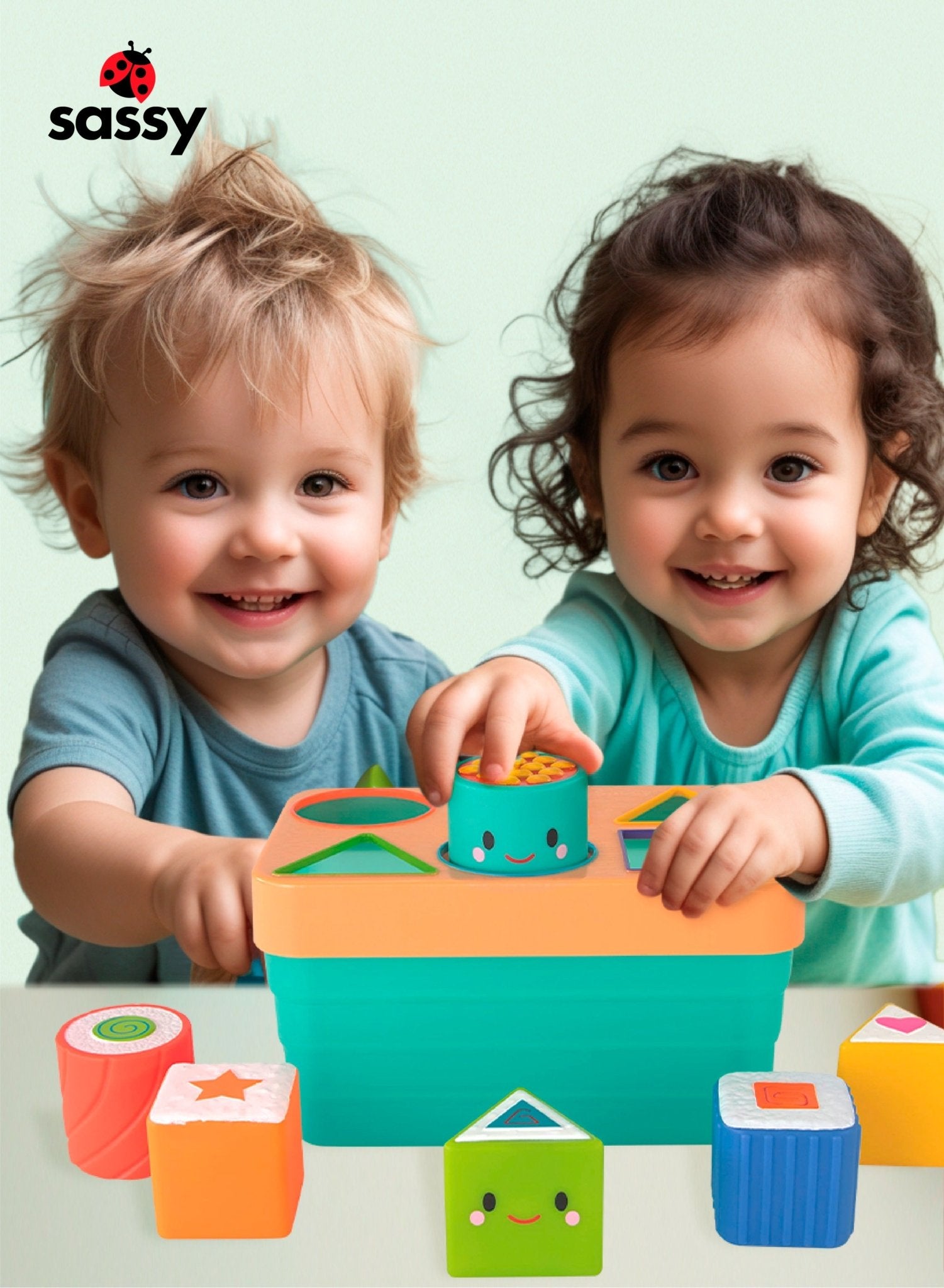 Sushi Sorter – STEM Educational Baby Toy for Ages 6+ Months - Marah Kids