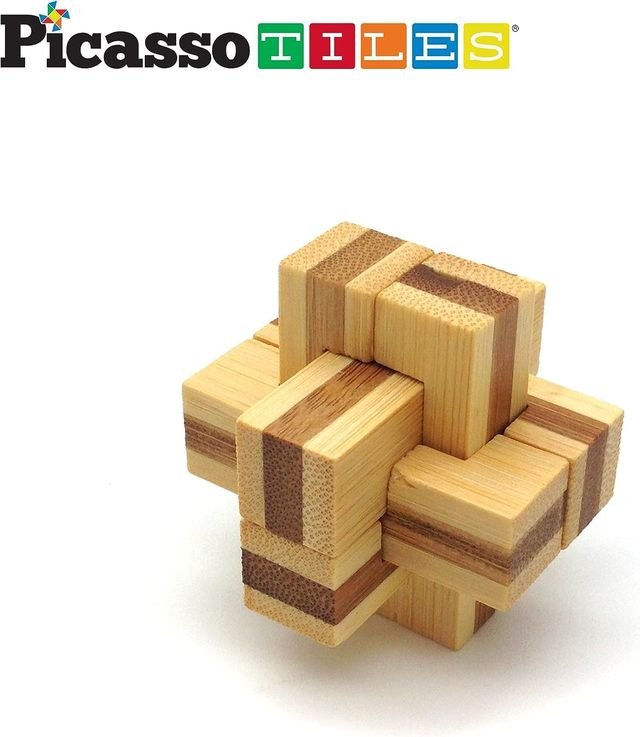 Picasso Magnetic Wooden Interlocking Puzzle 8 - pieces - Marah Kids