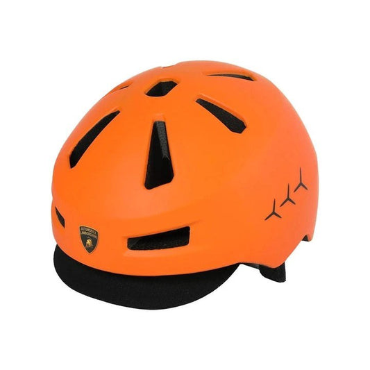 Lamborghini Helmet With Adjustor - W Gift Box - Orange - Marah Kids