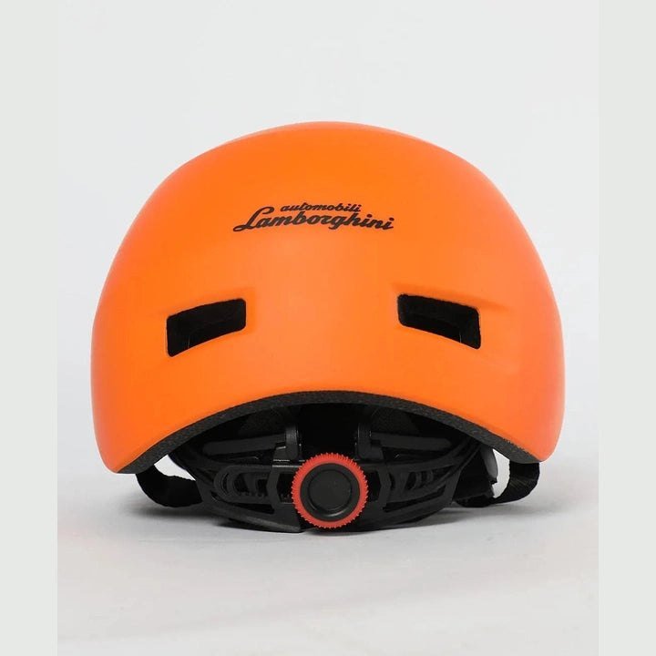 Lamborghini Helmet With Adjustor - W Gift Box - Orange - Marah Kids