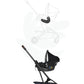 Aer/Aer+ Car Seat Adapters for Stroller – One - Click, Travel - Friendly – Black - Marah Kids
